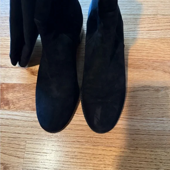 Stuart Weitzman Black Over the Knee Boots - Picture 2 of 4